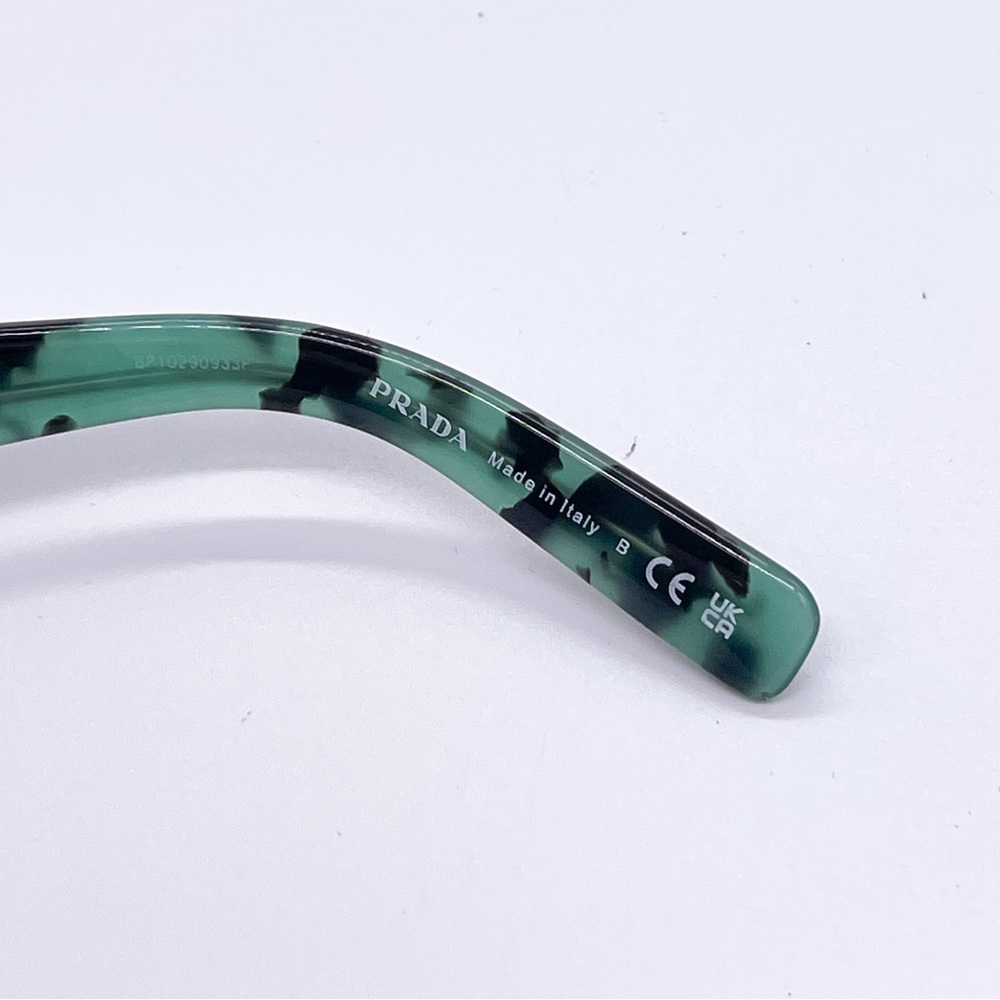 NEW PRADA UNISEX PR22YS 2AU06B SUNGLASSES GREEN PR 22YS NEW PRADA SPR 22Y - Picture 8 of 9